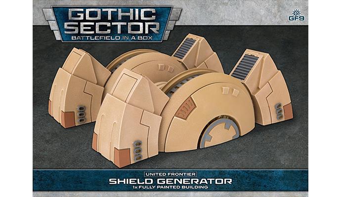 GOTHIC SECTOR - UNITED FRONTIER SHIELD GENERATOR | Grognard Games