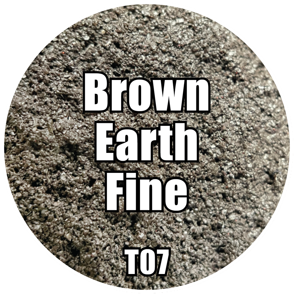 MPA T07 - Pro Acryl Brown Earth Fine Basing Texture | Grognard Games