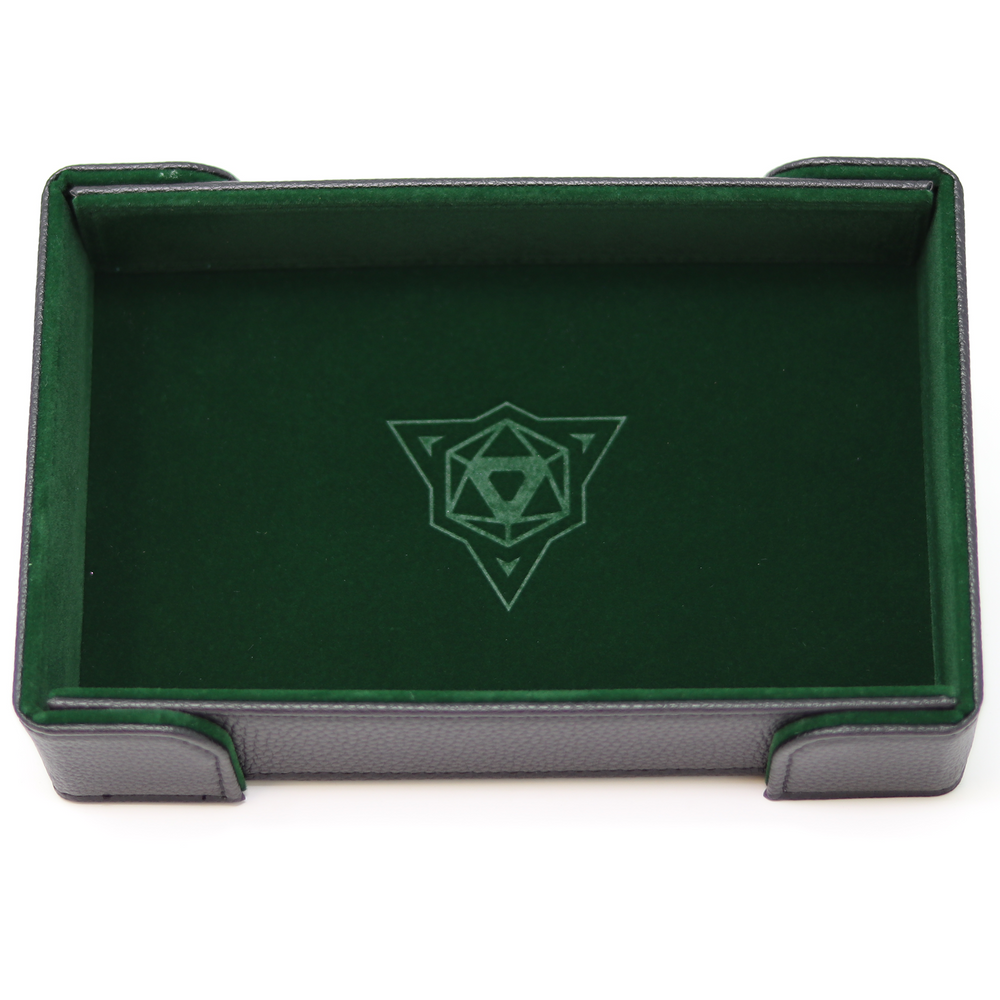 Die Hard Dice Magnetic Rectangle Tray - Green | Grognard Games