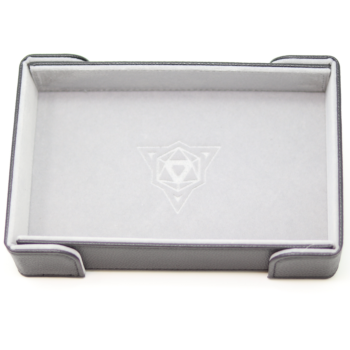 Die Hard Dice Magnetic Rectangle Tray - Black Velvet | Grognard Games