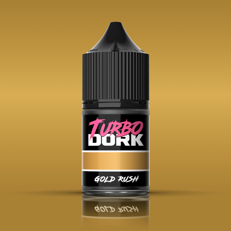 Turbo Dork Metallic Paint Gold Rush | Grognard Games