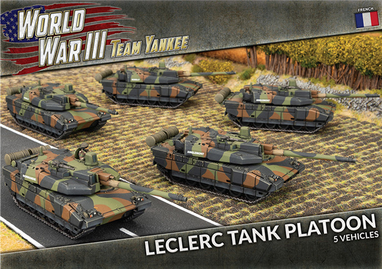 World War III: NATO French Leclerc Tank Platoon | Grognard Games