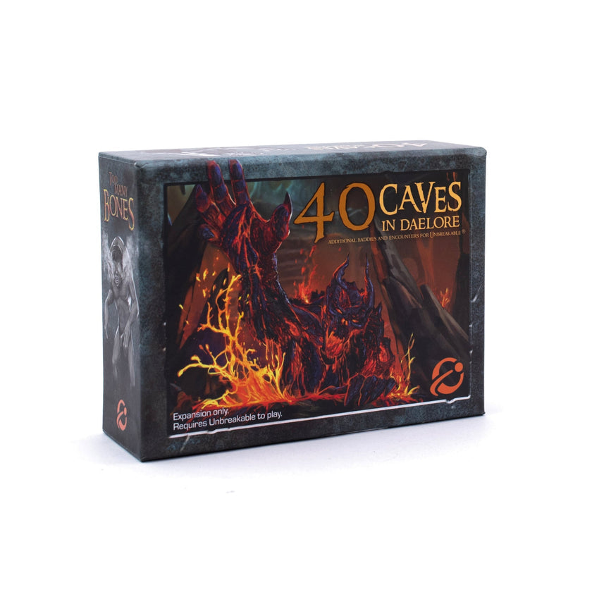 40 Caves in Daelore: Additional Baddies and Encounters for Unbreakable | Grognard Games