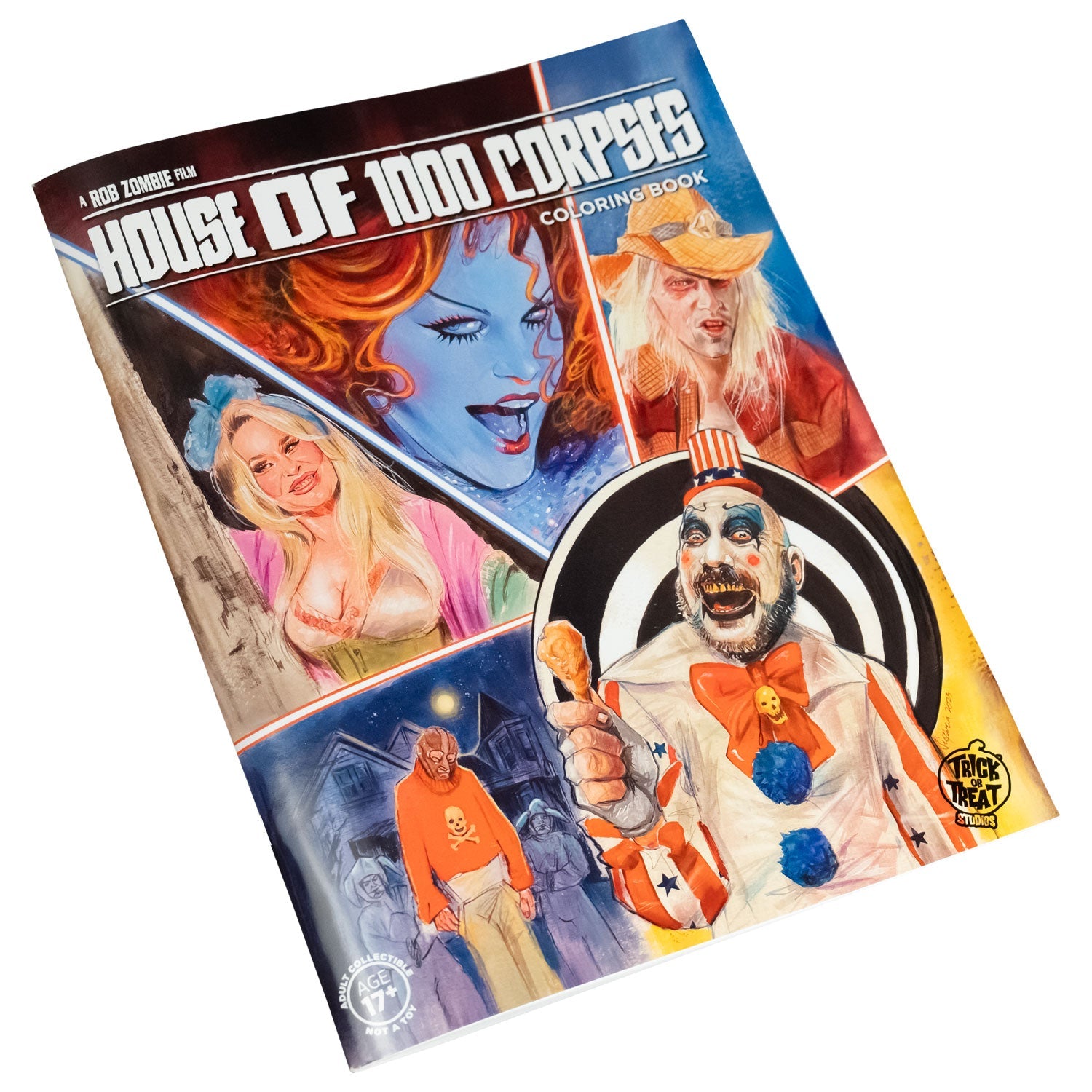 House of 1000 Corpses - Coloring Book | Grognard Games