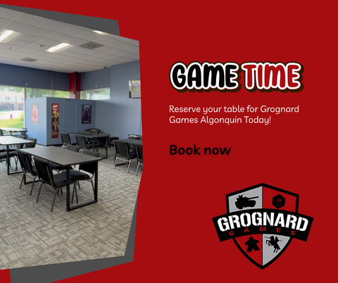 Grognard Games Algonquin Card Table Time (11-5, M-F)