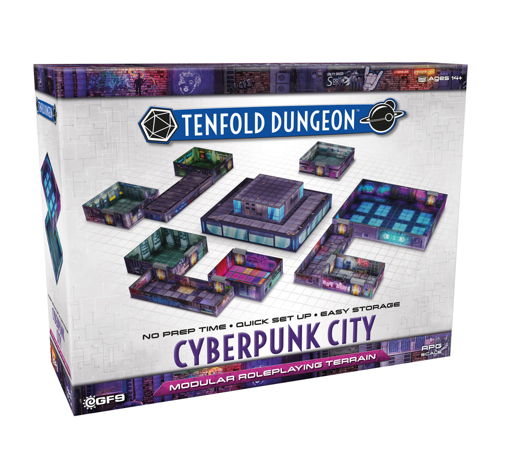 Tenfold Dungeon: CYBERPUNK CITY | Grognard Games