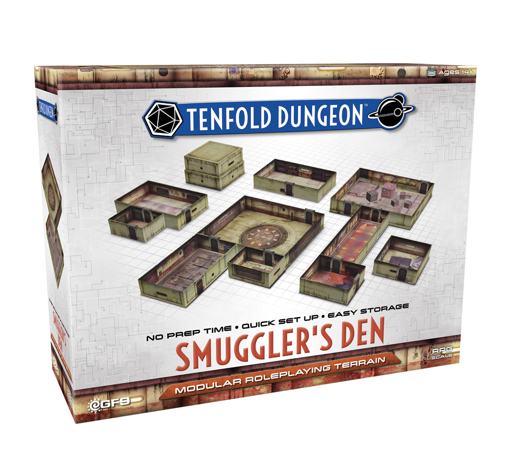 Tenfold Dungeon: SMUGGLER'S DEN | Grognard Games