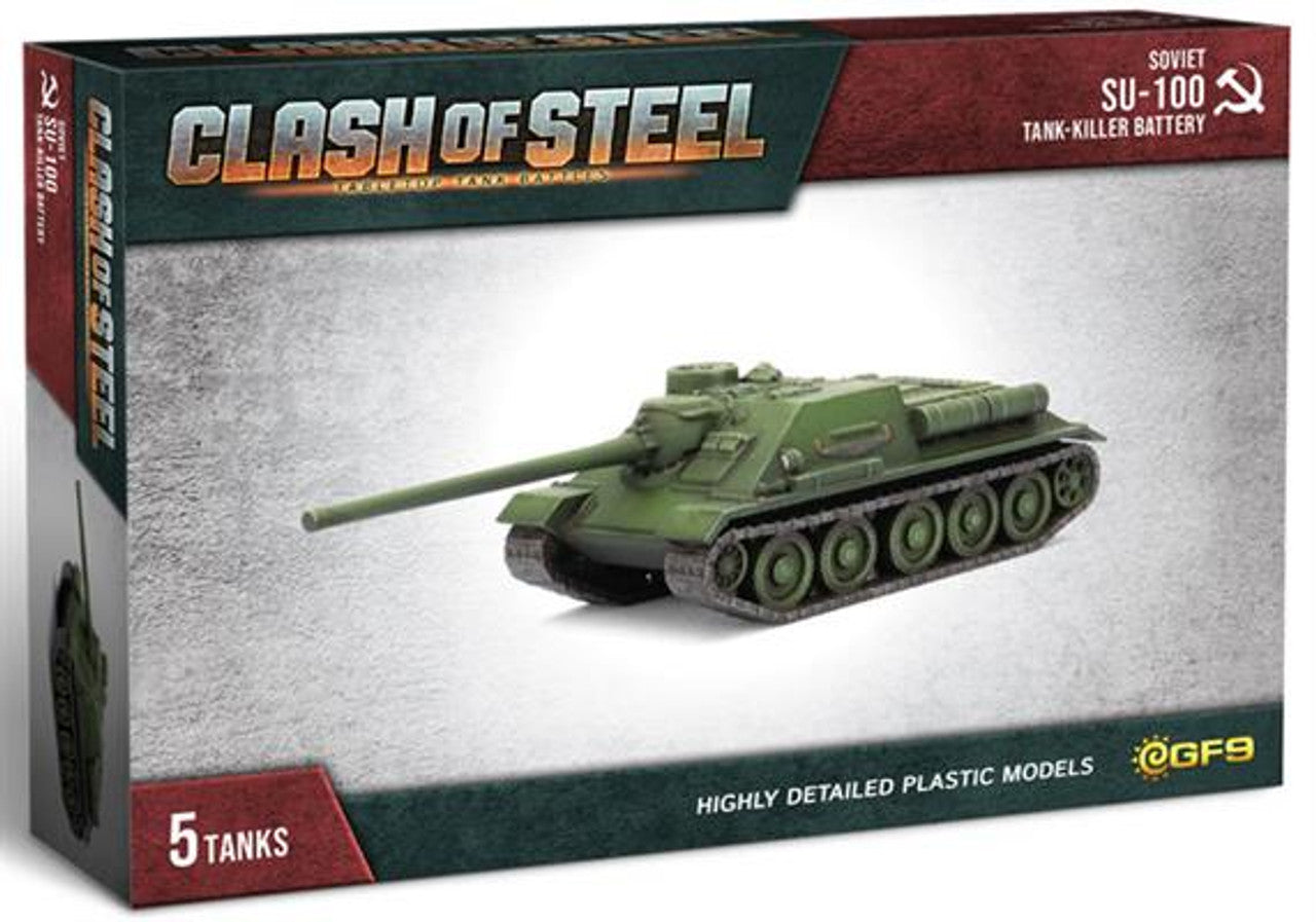 Clash of Steel: Soviet - SU-100 Tank-Killer Company | Grognard Games