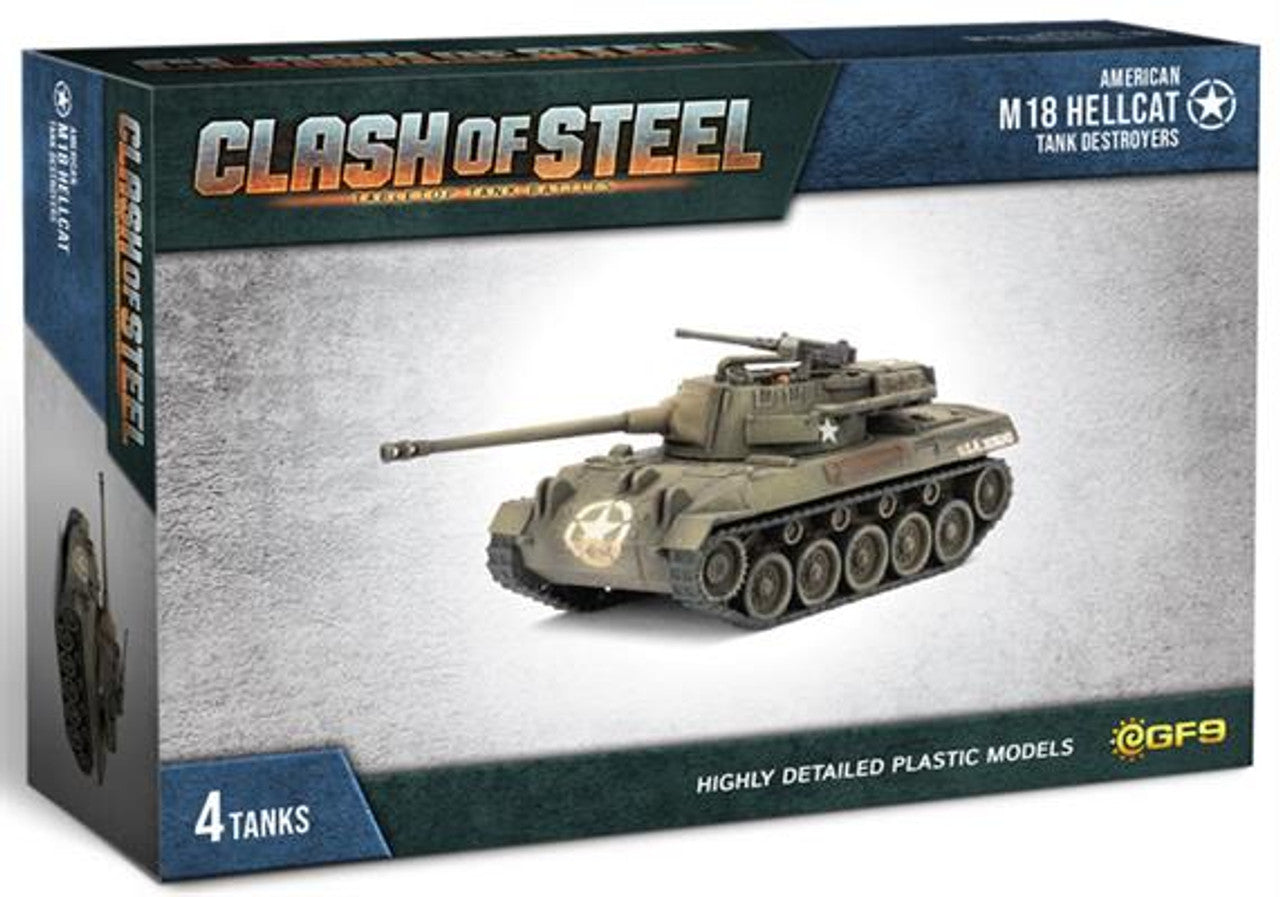Clash of Steel: USA - M18 Hellcat Tank Destroyers | Grognard Games