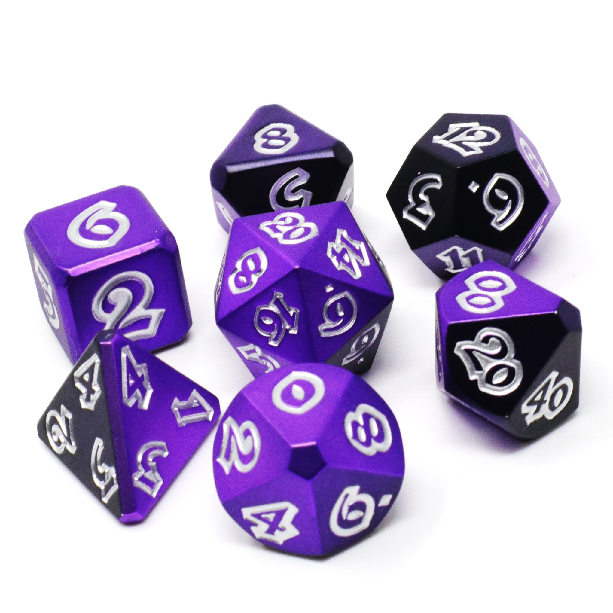 Die Hard Dice 7 Piece RPG set - Twilight Veil | Grognard Games