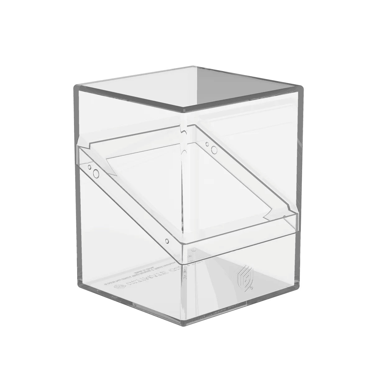 Boulder 100+ Clear Transparent Deck Box | Grognard Games