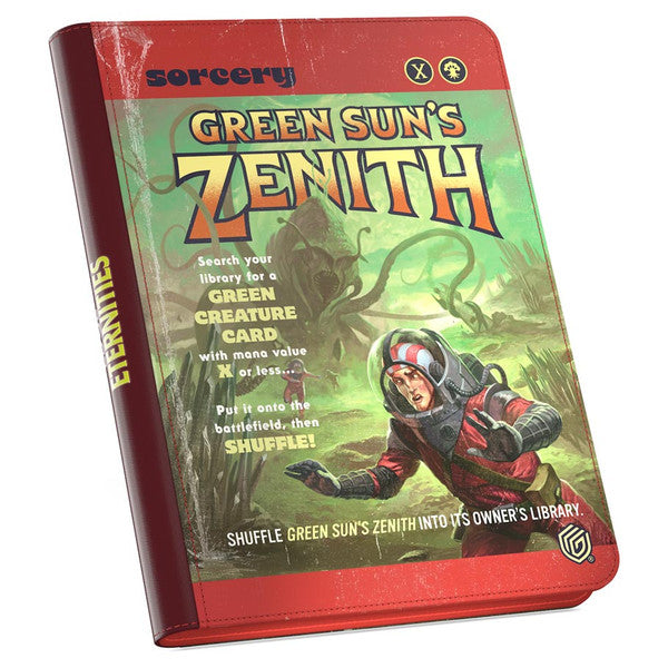 Zipfolio 360 Xenoskin Magic: The Gathering "Edge of Eternities" - Green Sun's Zenith | Grognard Games