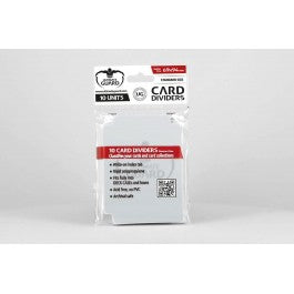 Ultimate Guard Card Dividers Standard Size Clear | Grognard Games