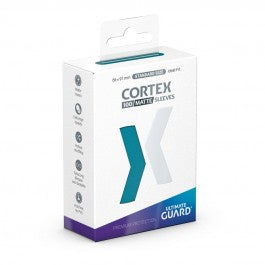 Ultimate Guard Cortex Deck Protectors Matte 100 Count Petrol Matte | Grognard Games