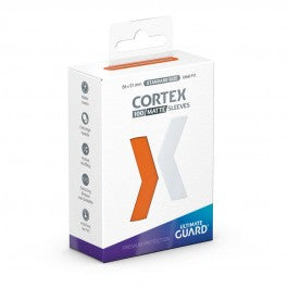 Ultimate Guard Cortex Deck Protectors Matte 100 Count Orange Matte | Grognard Games