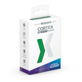 Ultimate Guard Cortex Deck Protectors Matte 100 Count Green | Grognard Games