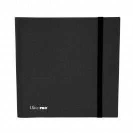 Ultra Pro PRO Binder 12 Pocket Eclipse Jet Black | Grognard Games