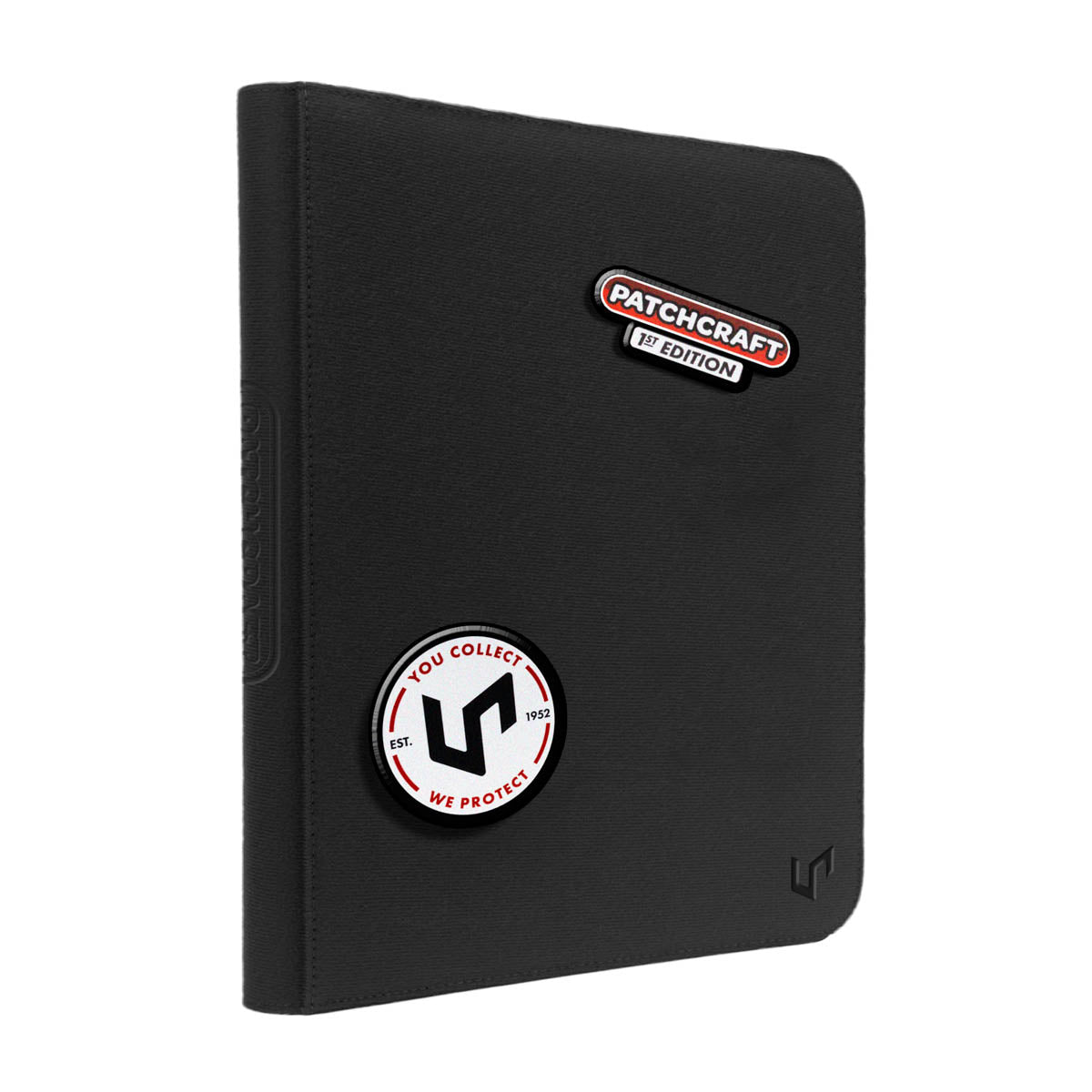 Ultra Pro Zippered PRO Binder 9-Pocket Patchcraft Black | Grognard Games