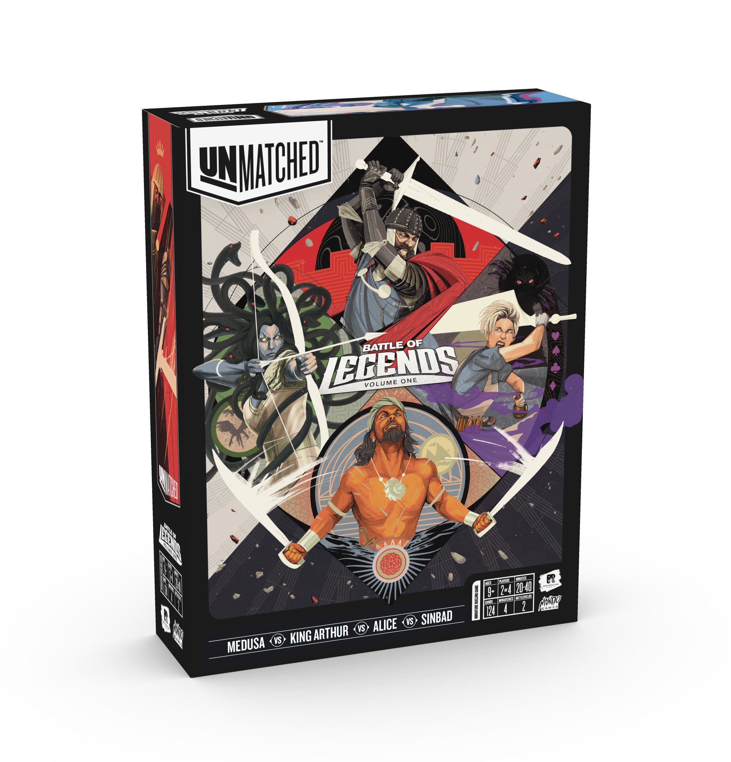 Unmatched: Battle of Legends Volume 1 | Grognard Games