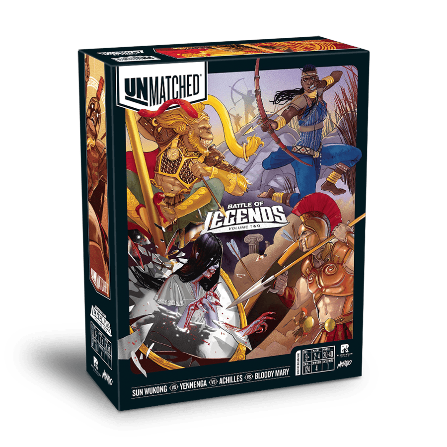 Unmatched: Battle of Legends Volume 2 | Grognard Games