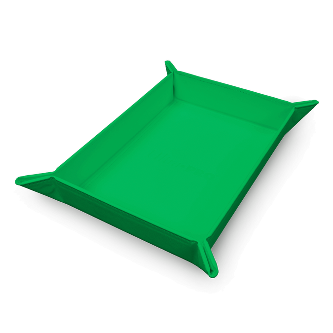 Ultra Pro Vivid Magnetic Folding Dice Tray - Green | Grognard Games