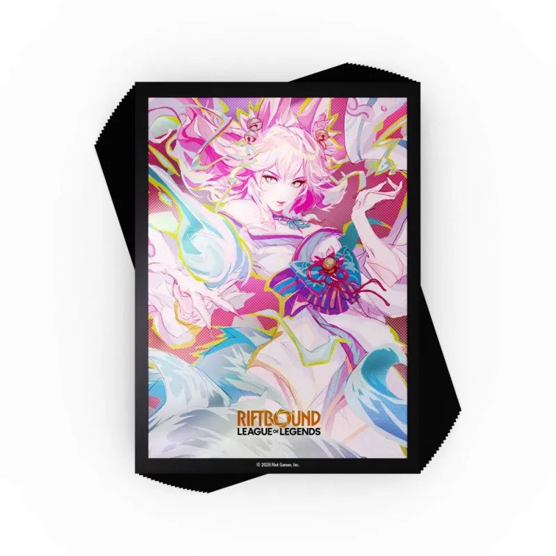 Riftbound Card Sleeves: Spiritforged - Spirit Blossom Ahri (100) (Pre-Order: 2/13/2026) | Grognard Games