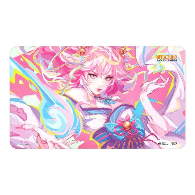 Riftbound Playmat: Spiritforged - Spirit Blossom Ahri | Grognard Games