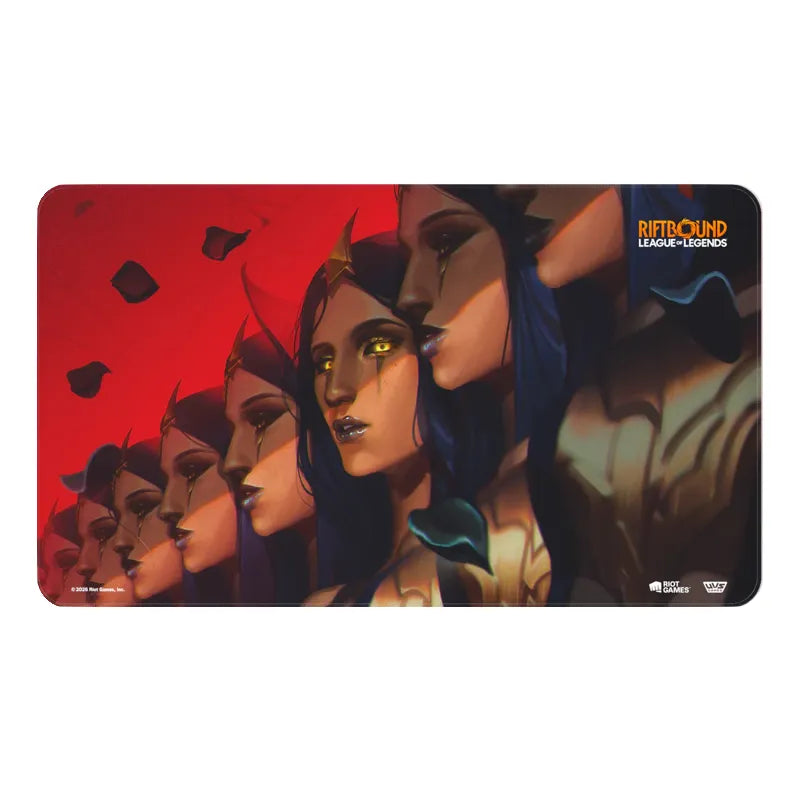 Riftbound Playmat: Unleashed - Leblanc, Deceiver (PRE-ORDER, available 5/9/26) | Grognard Games