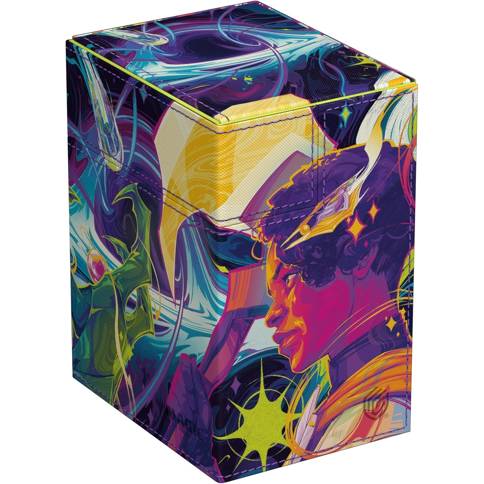 Flip'n'Tray 133+ Xenoskin Magic: The Gathering "Edge of Eternities" Haliya and Tezzeret | Grognard Games