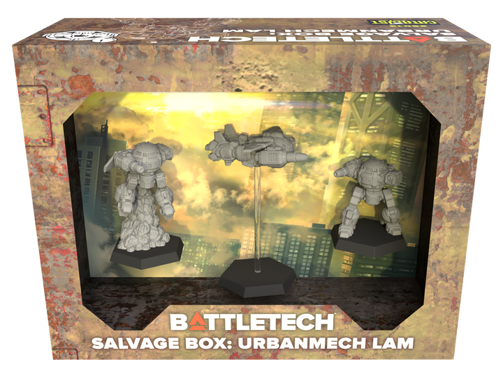 BATTLETECH 45996 SALVAGE BOX: URBANMECH LAM | Grognard Games