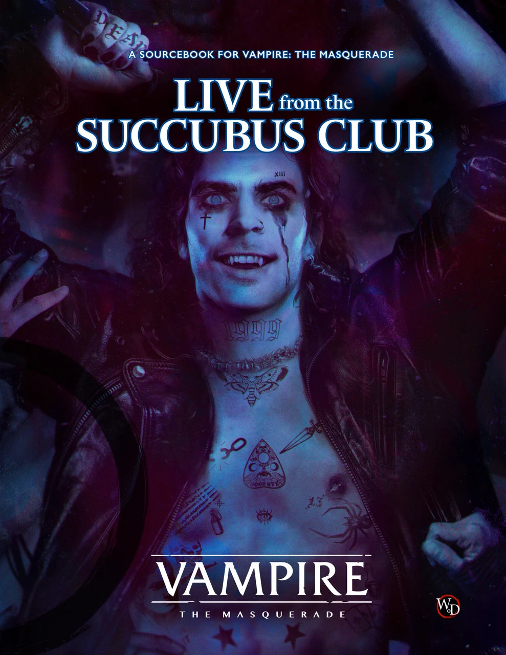 Vampire the Masquerade 5th Edition Roleplaying Game Live from the Succubus Club Sourcebook | Grognard Games