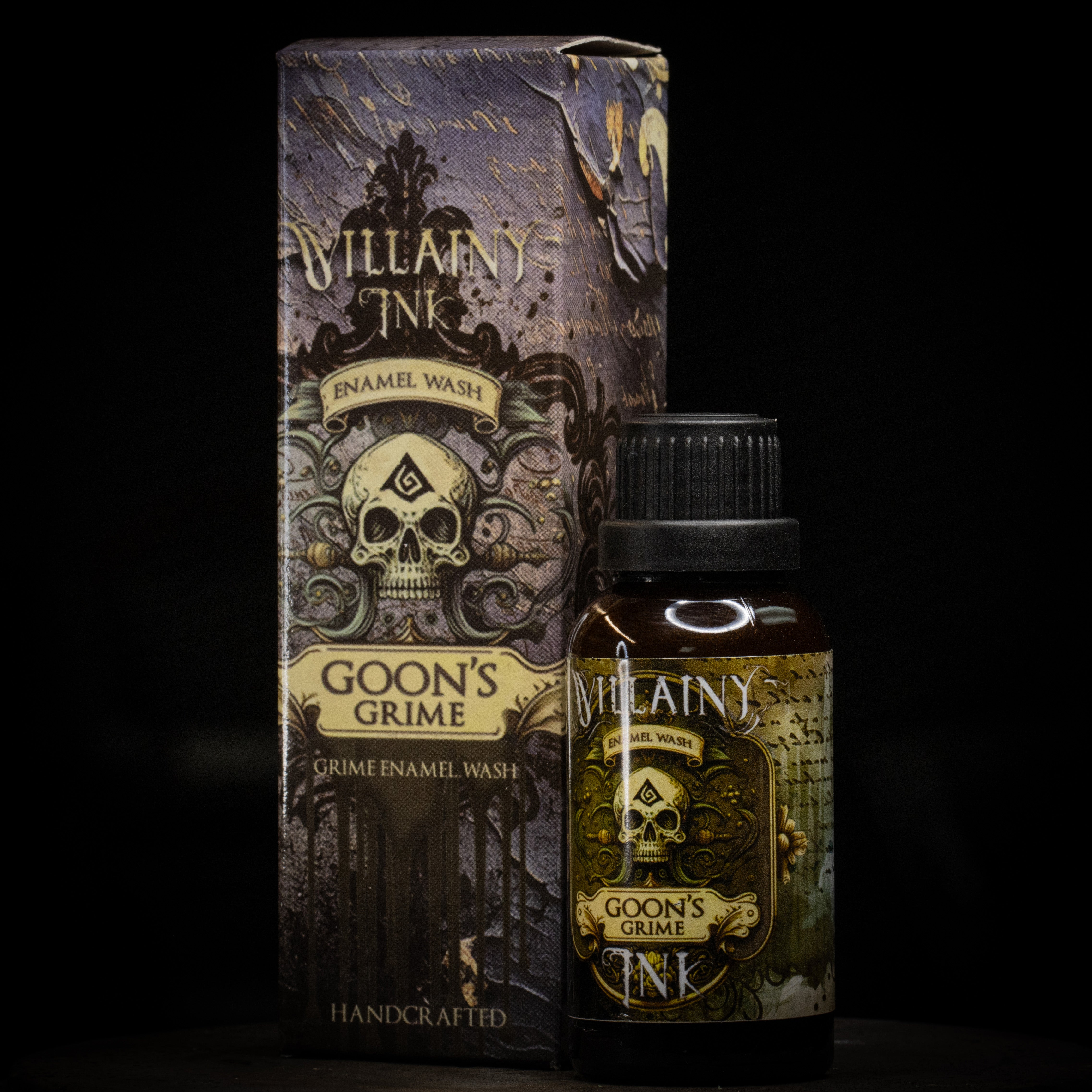 Villany Ink Goon's Grime - Enamel Wash | Grognard Games