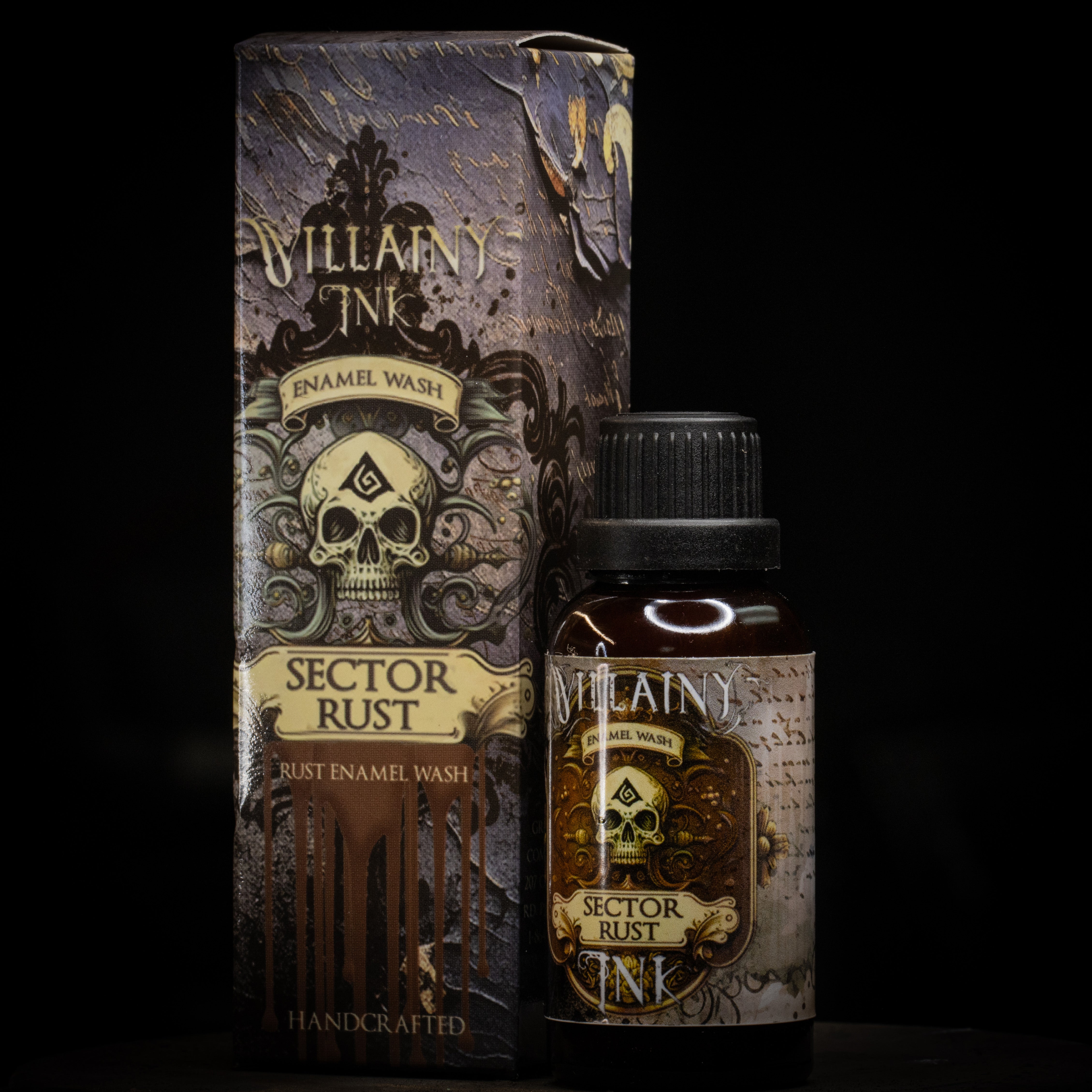 Villany Ink Sector Rust - Enamel Wash | Grognard Games