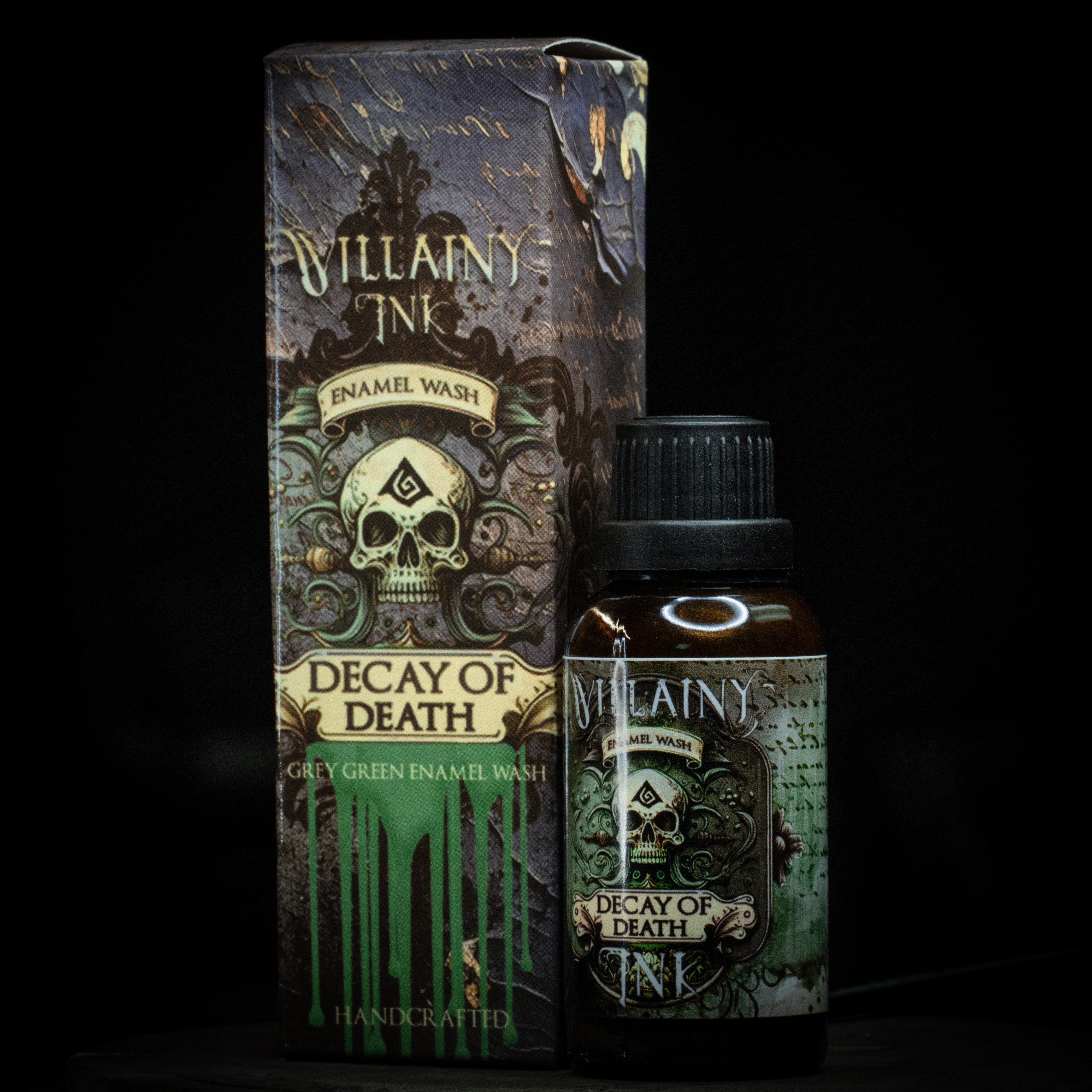 Villany Ink Decay of Death - Enamel Wash | Grognard Games