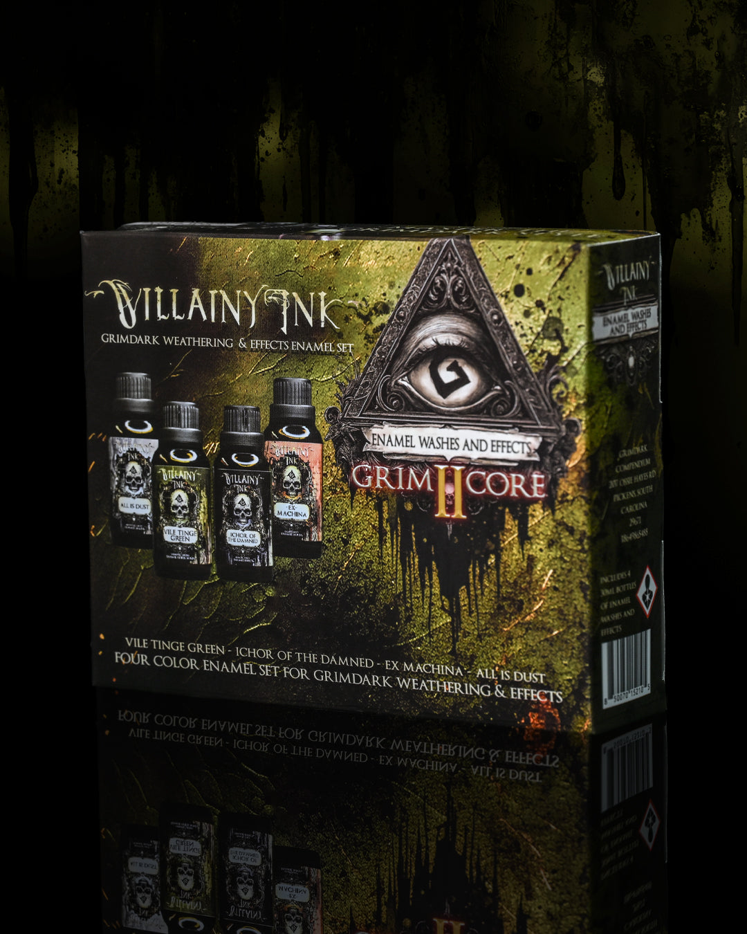 Villainy Ink Enamels • Grim Core Set II | Grognard Games