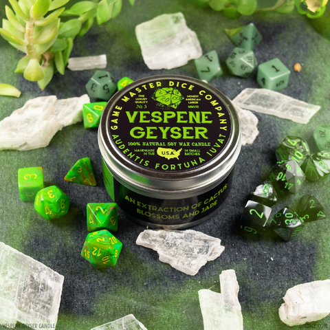 Vespene Geyser Gaming Candle | Grognard Games