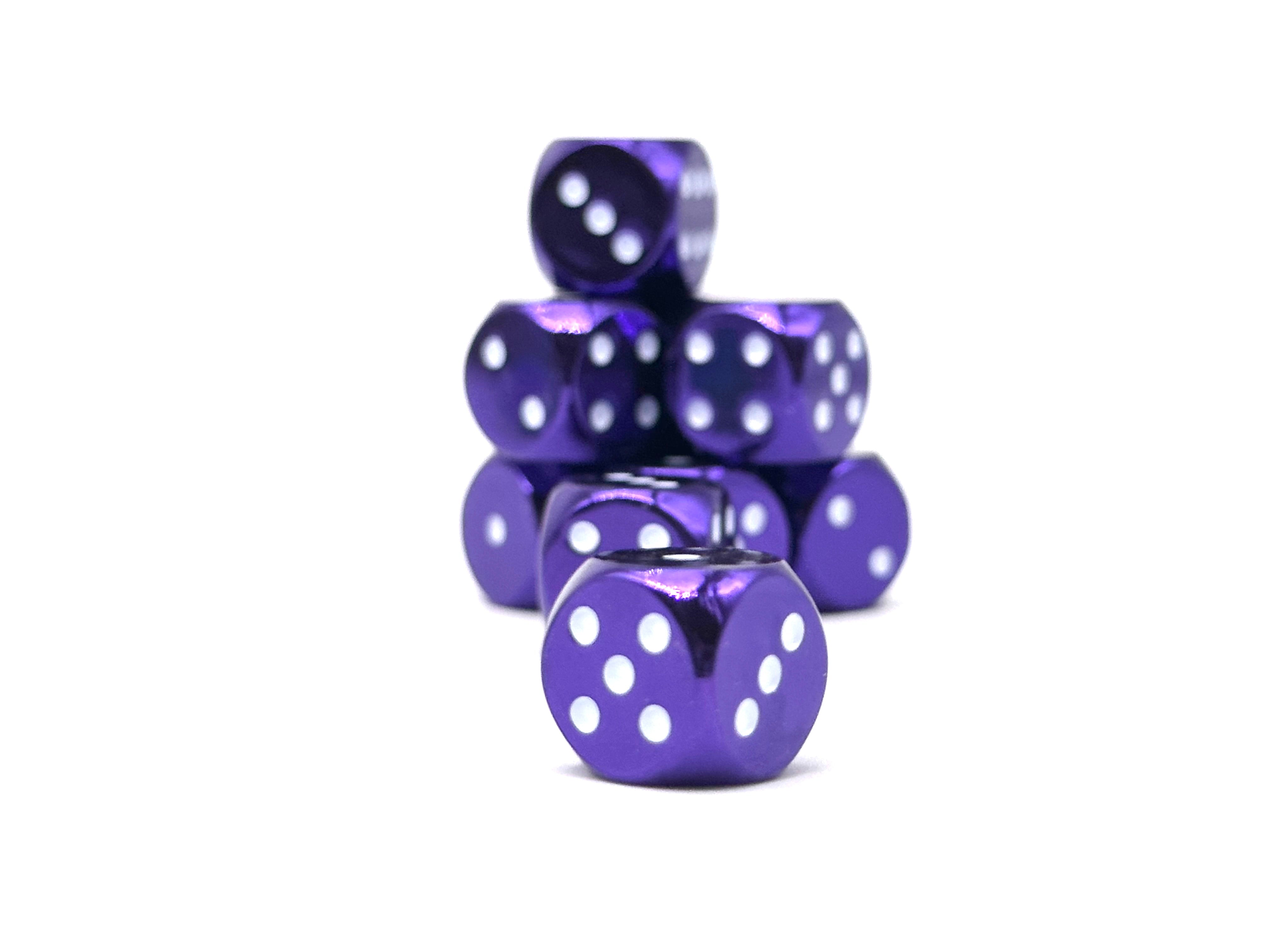 WARPIPS: BARDIC PURPLE - 10 - 12MM D6 | Grognard Games