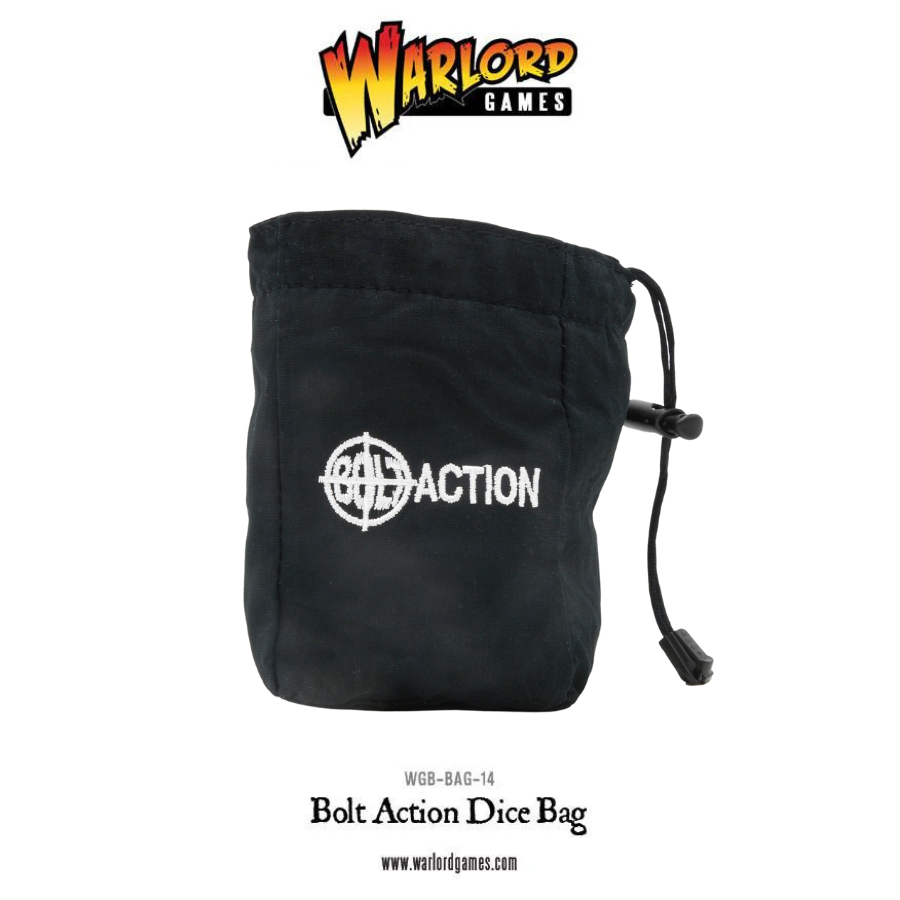 Bolt Action: Black Dice Bag | Grognard Games