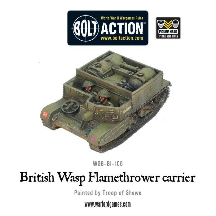 British Wasp Flamethrower carrier | Grognard Games