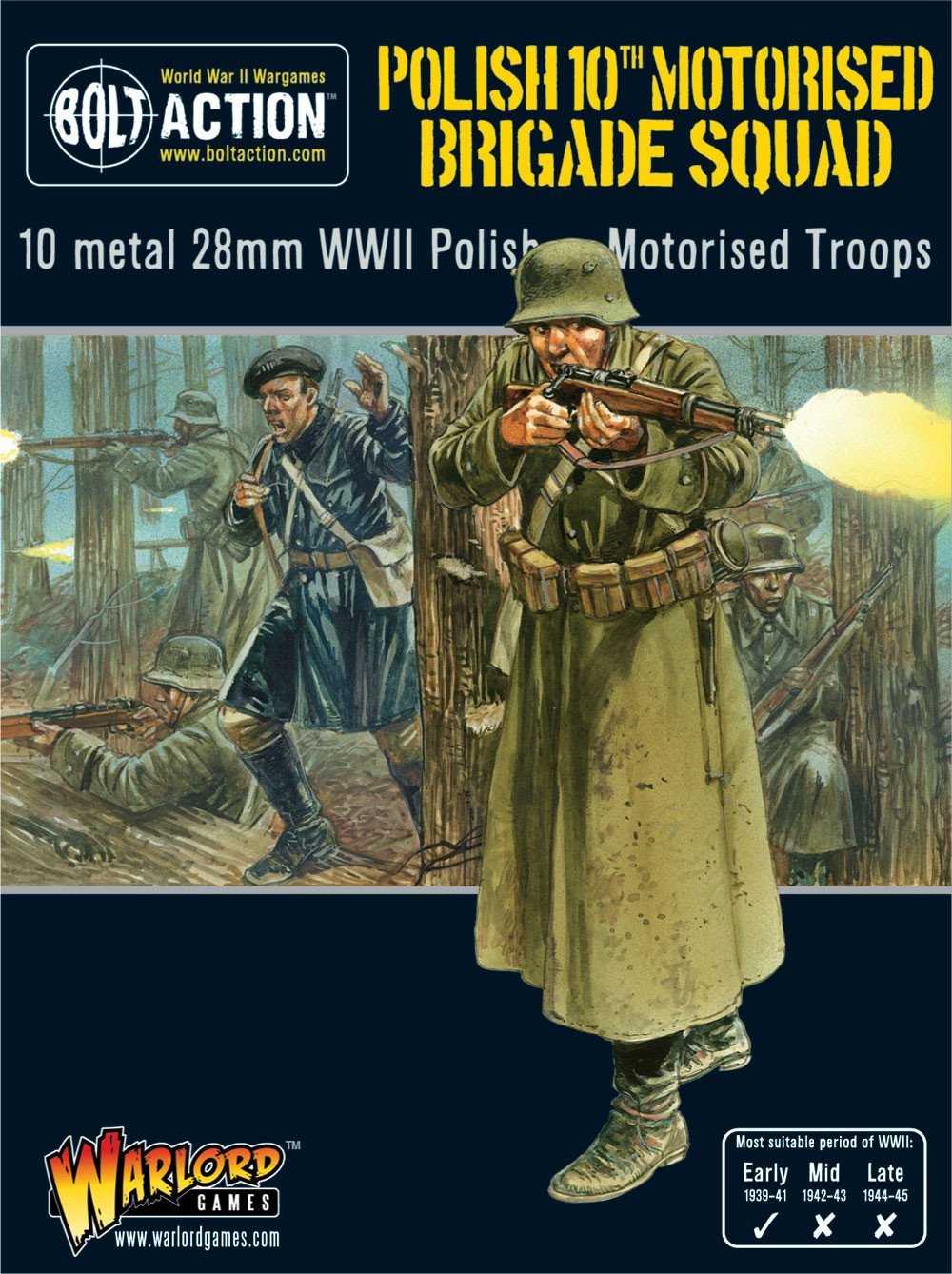 Bolt Action - Polish 10th Motorised Brigade Squad | Grognard Games