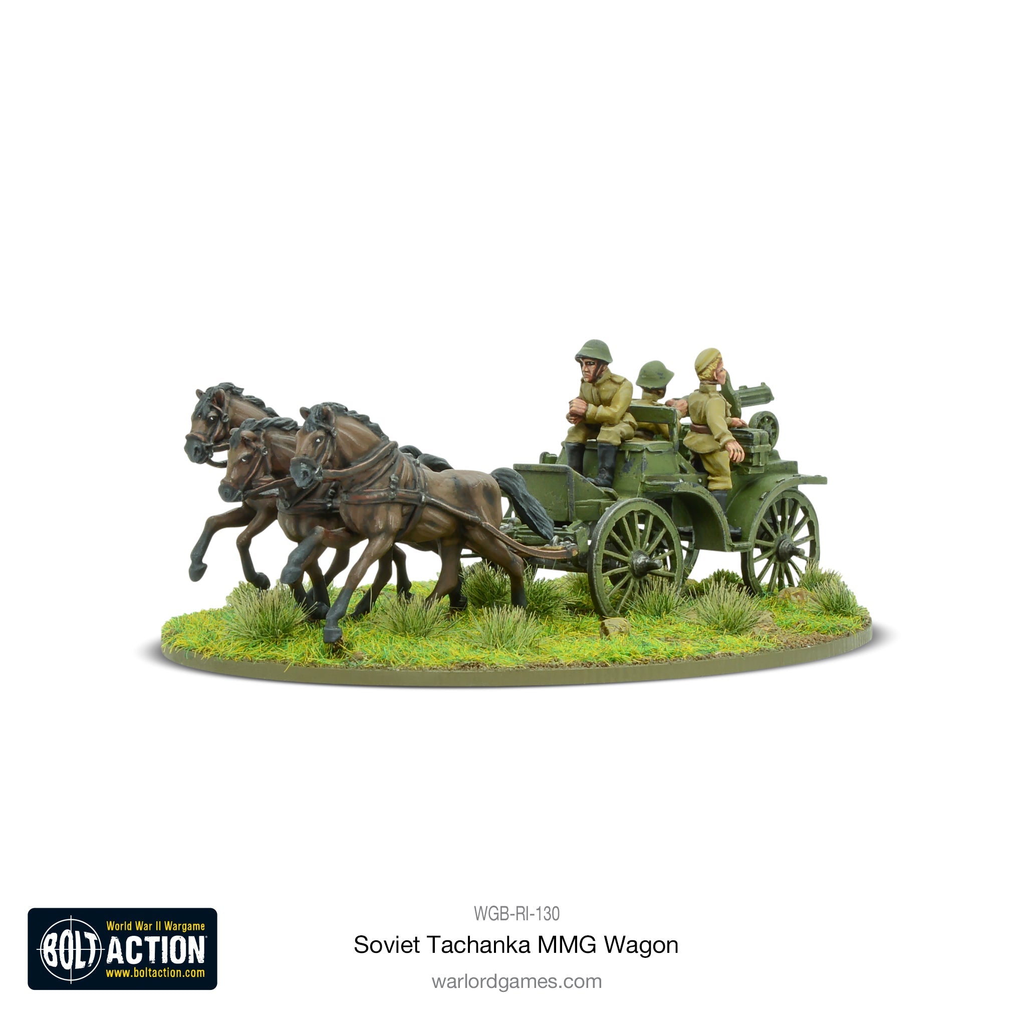 Bolt Action - Soviet Tachanka MMG Wagon | Grognard Games