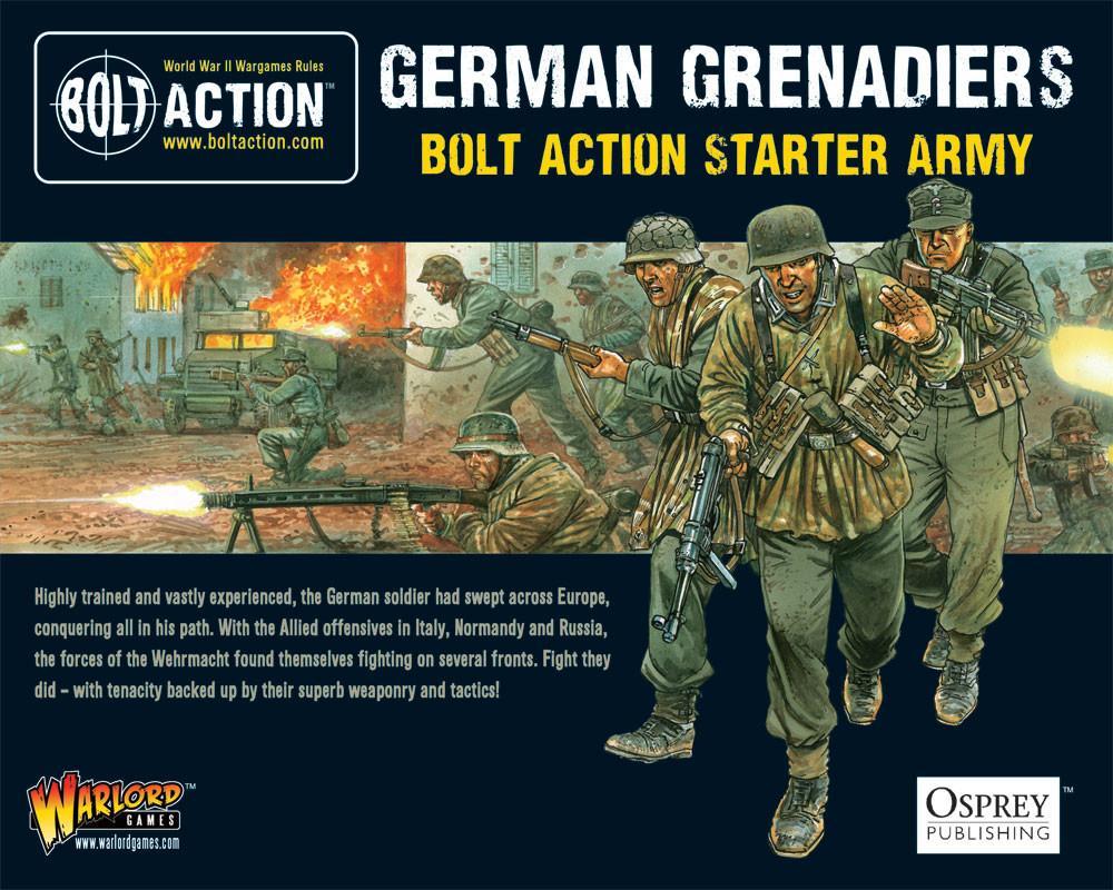 Bolt Action German Grenadiers Starter Army | Grognard Games