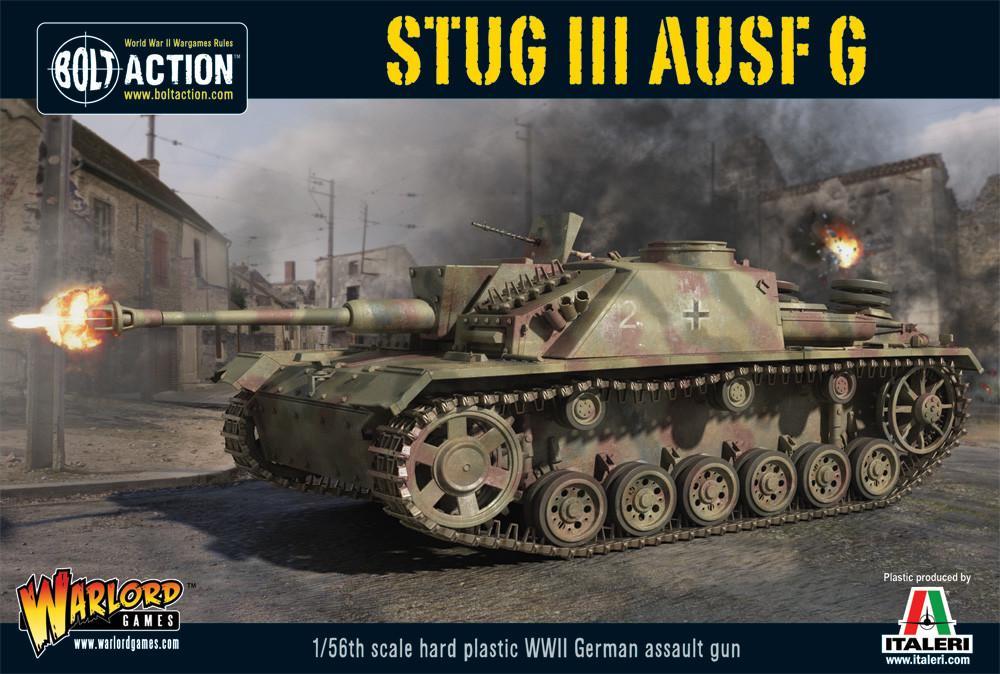 Bolt Action -  Stug III Ausf G Or StuH-42 Plastic Box Set | Grognard Games