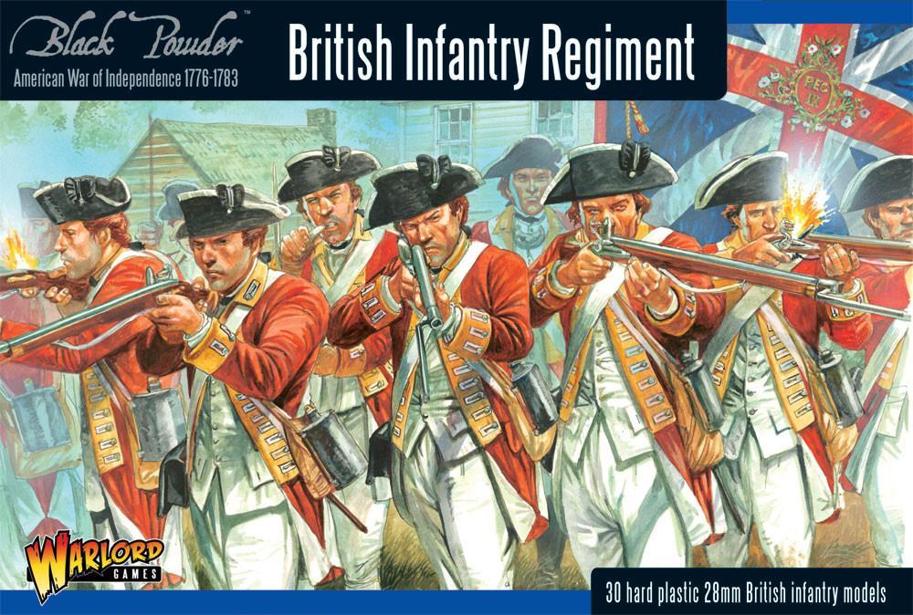 Black Powder: British Infantry Regiment (1776-1783) | Grognard Games