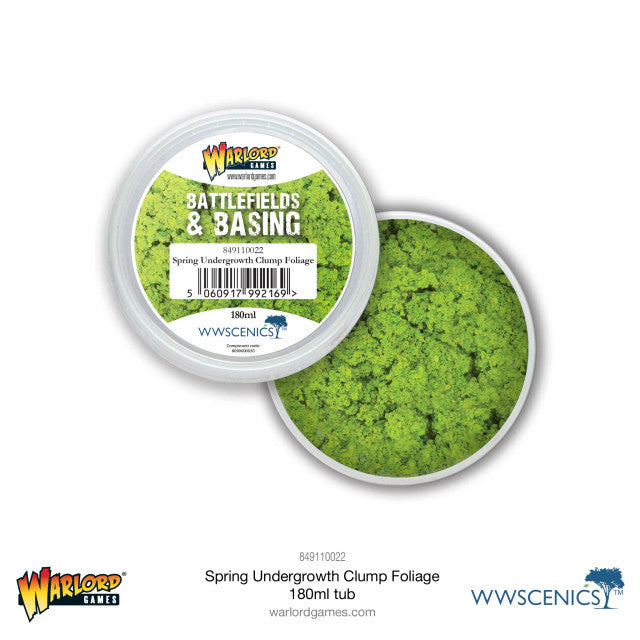 Warlord Battlefields & Basing: Spring Undergrowth Clump Foliage (180ml) | Grognard Games