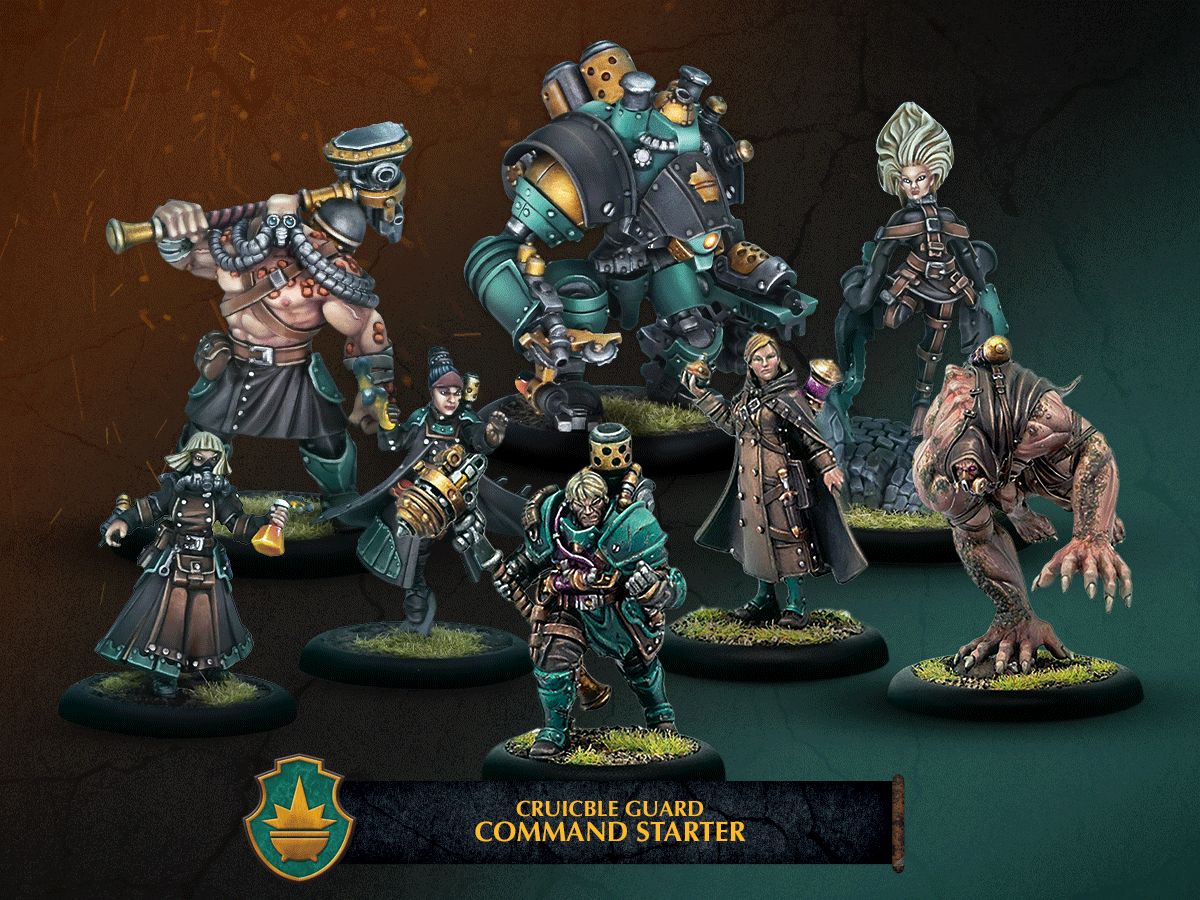 Warmachine: Crucible Guard Command Starter | Grognard Games