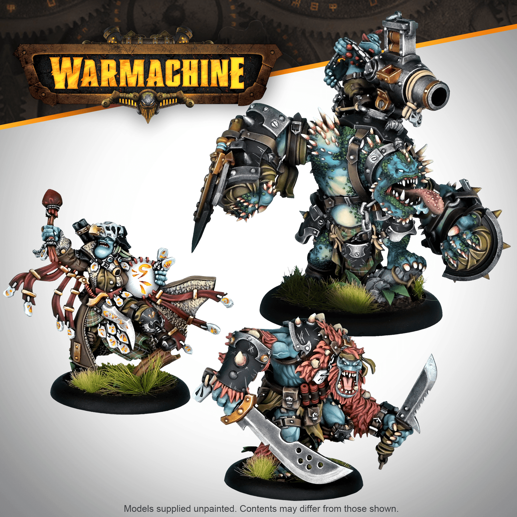Warmachine: Southern Kriels Kithguard Battlegroup Box | Grognard Games