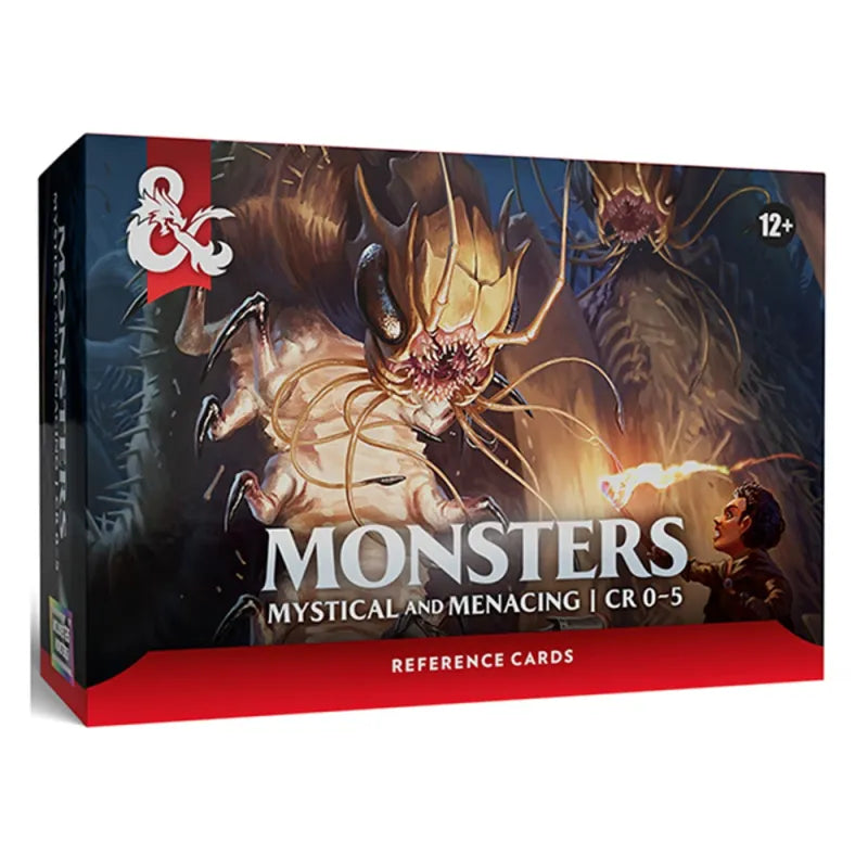 D&D Monsters Mystical and Menacing Reference Cards | Grognard Games