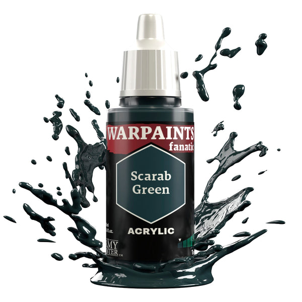 WP3043 Warpaints Fanatic: Scarab Green | Grognard Games