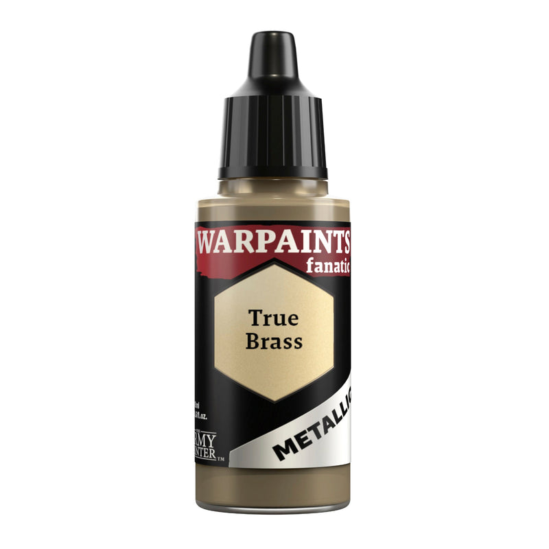 WP3186 Warpaints Fanatic Metallic: True Brass | Grognard Games